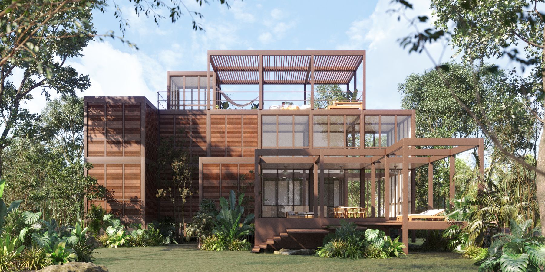 Garden elevation